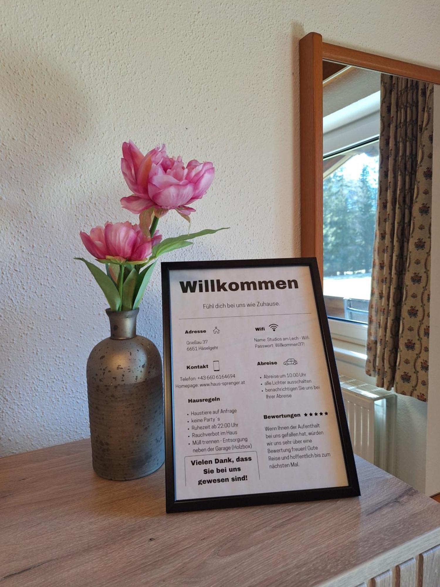 Haus Sprenger Leilighet Häselgehr Eksteriør bilde